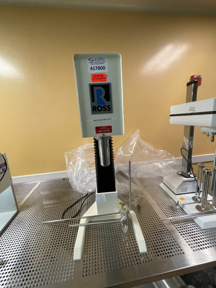 Image of Ross HSM 100LCI High Shear Mixer 800-8000 RPM